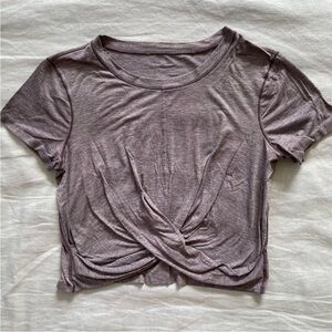 Lululemon front knot twist top